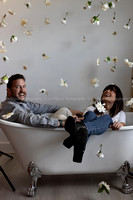 David Delaney & Isabella Levi's Engagement Photoshoot by Lex Kil
